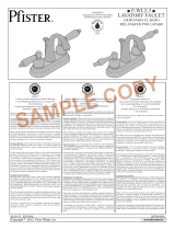 Pfister F-WL2-230C Instruction Sheet