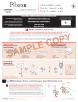 Pfister F-042-EVCC Instruction Sheet