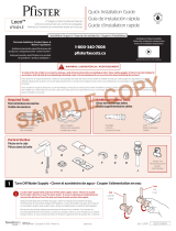 Pfister LF-042-LECC Instruction Sheet
