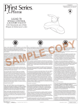 Pfister LG142-7000 Instruction Sheet