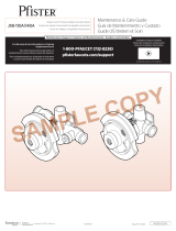 Pfister JX8-110A Maintenance Guide