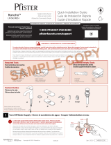 Pfister LF-042-RCHGS Guía de instalación