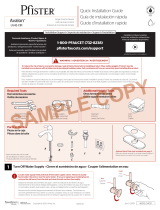Pfister LG42-CB1K Instruction Sheet