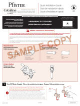 Pfister GT48-E0BK Instruction Sheet