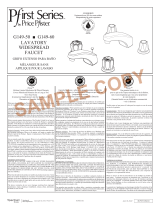 Pfister Pfirst Series 149-5000 Instruction Sheet