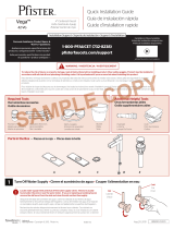 Pfister Vega 042-VGKK Instruction Sheet
