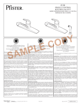 Pfister J134-444S Instruction Sheet