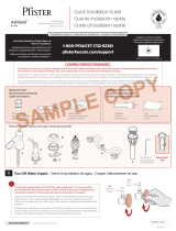 Pfister F-049-YW1K Instruction Sheet