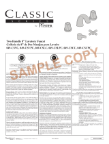 Pfister 049-CSVPC Instruction Sheet