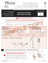 Pfister Vega LF-042-VGKK Instruction Sheet
