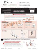 Pfister F-036-4HLC Instruction Sheet