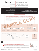 Pfister 807-PFLC Instruction Sheet