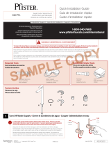 Pfister 040-PFLC Instruction Sheet