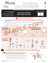 Pfister LF-049-RNCC Instruction Sheet
