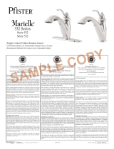 Pfister Marielle F-532-70YY Specification and Owner Manual