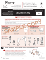 Pfister LF-049-BRKK Instruction Sheet