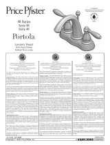 Pfister Portola GT48-RP0C Instruction Sheet