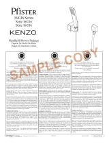 Pfister Kenzo 016-1DFB Guía de instalación