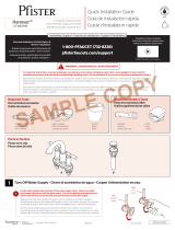 Pfister LF-043-TMYY Instruction Sheet