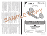 Pfister BPH-R0CC Instruction Sheet