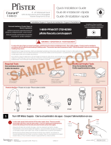 Pfister Courant F-049-COPC Instruction Sheet