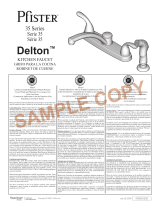 Pfister Delton LF-035-4THC Instruction Sheet