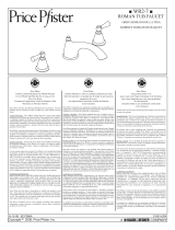 Pfister WR2-700C Instruction Sheet