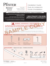 Pfister BTB-DF2C Instruction Sheet