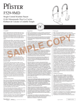 Pfister F-529-9MDS Instruction Sheet