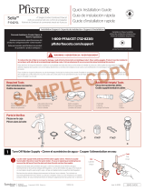 Pfister F-042-SLKK Instruction Sheet