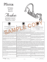 Pfister F-036-4CBS Instruction Sheet