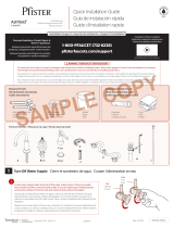 Pfister Ashfield F-049-YP0K Instruction Sheet