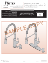 Pfister F-529-9ONS Maintenance Guide