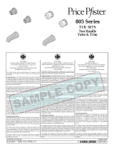 Pfister 005-81BC Instruction Sheet