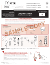 Pfister Cantara LF-049-CRKK Instruction Sheet