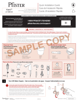 Pfister LF-049-KAGS Instruction Sheet