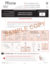 Pfister 801-WS-2BDCC Instruction Sheet