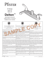 Pfister Delton F-035-3THC Guía de instalación