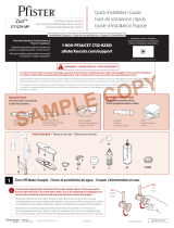 Pfister GT529-MPC Instruction Sheet