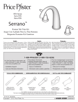 Pfister Serrano RT6-5SRC Instruction Sheet