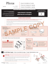 Pfister 0X6270R Instruction Sheet