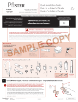 Pfister Raya F-529-ERYGS Instruction Sheet