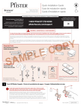 Pfister LG42-BS0K Instruction Sheet