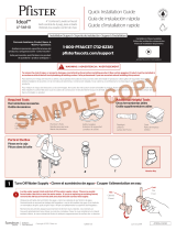 Pfister Ideal LF-548-IDYY Instruction Sheet