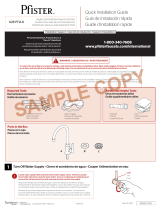 Pfister 028-PF2LDC Instruction Sheet