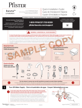 Pfister LF-049-RCHB Instruction Sheet