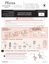 Pfister F-049-TMYY Instruction Sheet