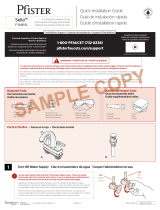 Pfister F-048-SLKK Instruction Sheet