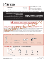 Pfister Saxton BPH-GL1K Instruction Sheet