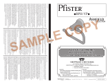 Pfister BPH-YP1K Instruction Sheet